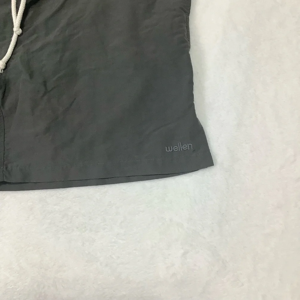 Wellen Swim Short Sz Medium Charcoal Huckberry